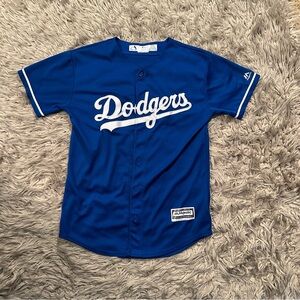 Dodgers youth jersey.